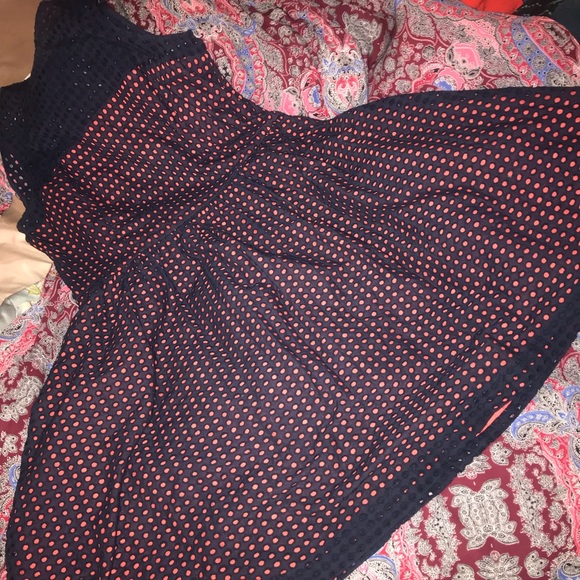 French Connection: A-line, Eyelet Dress - Picture 2 of 6